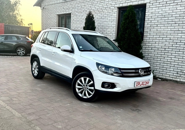 Volkswagen Tiguan cena 42400 przebieg: 172555, rok produkcji 2012 z Ostrołęka małe 154